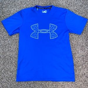 Men’s “combine training” Under armor athletic Tee medium “regular, heat gear”